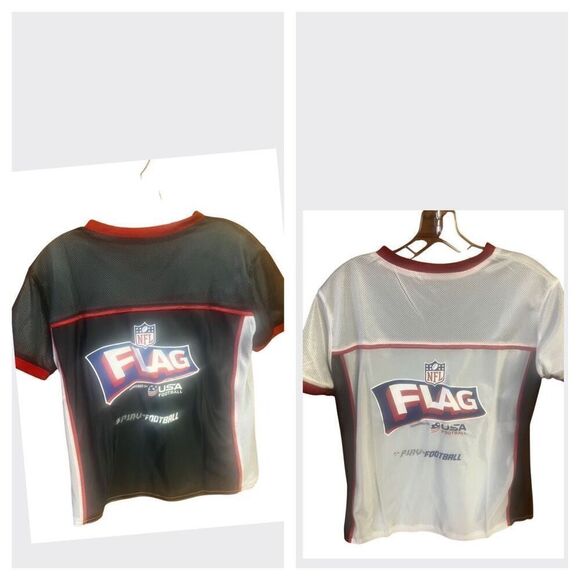 Atlanta Falcons NFL Boys reversible Short Sleeve Pullover Jersey Sz L NWOT - Picture 2 of 6